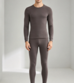 Women's Fleece Lined Thermal Underwear Set for Outdoor Activities